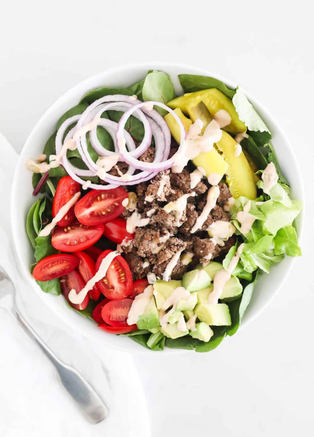 burger in a bowl bowl dinner recipes