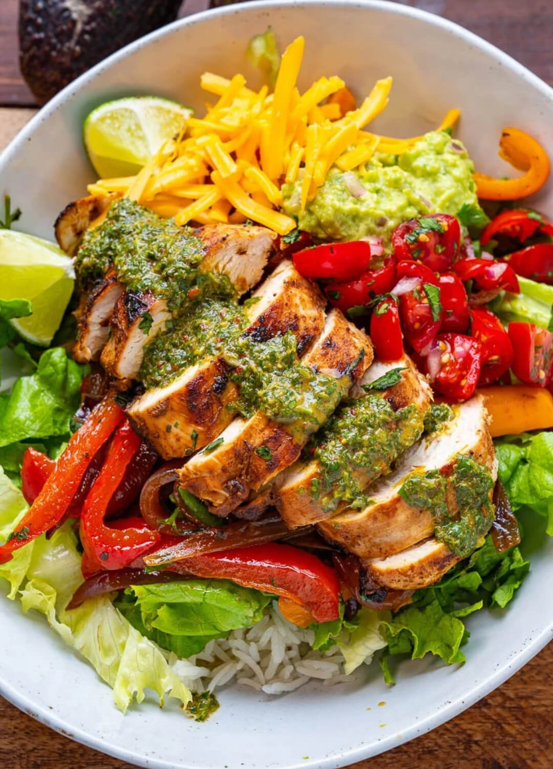 chicken fajita bowl dinner recipes