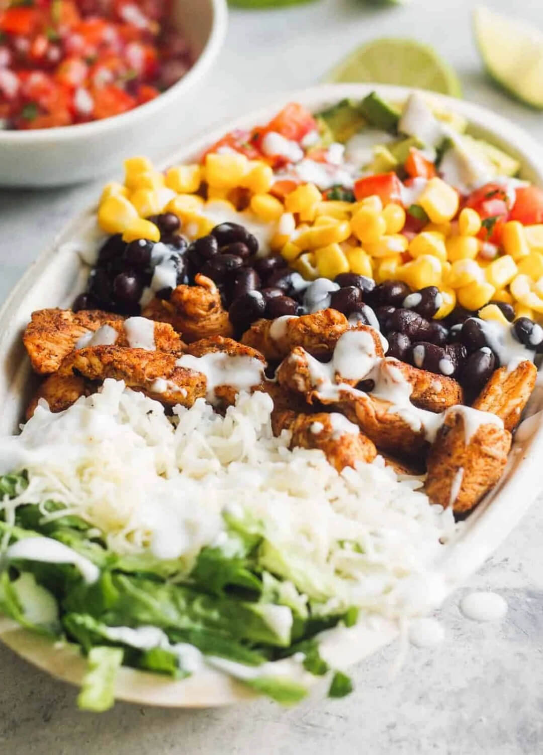 chipotle chicken burrito bowl dinner recipes