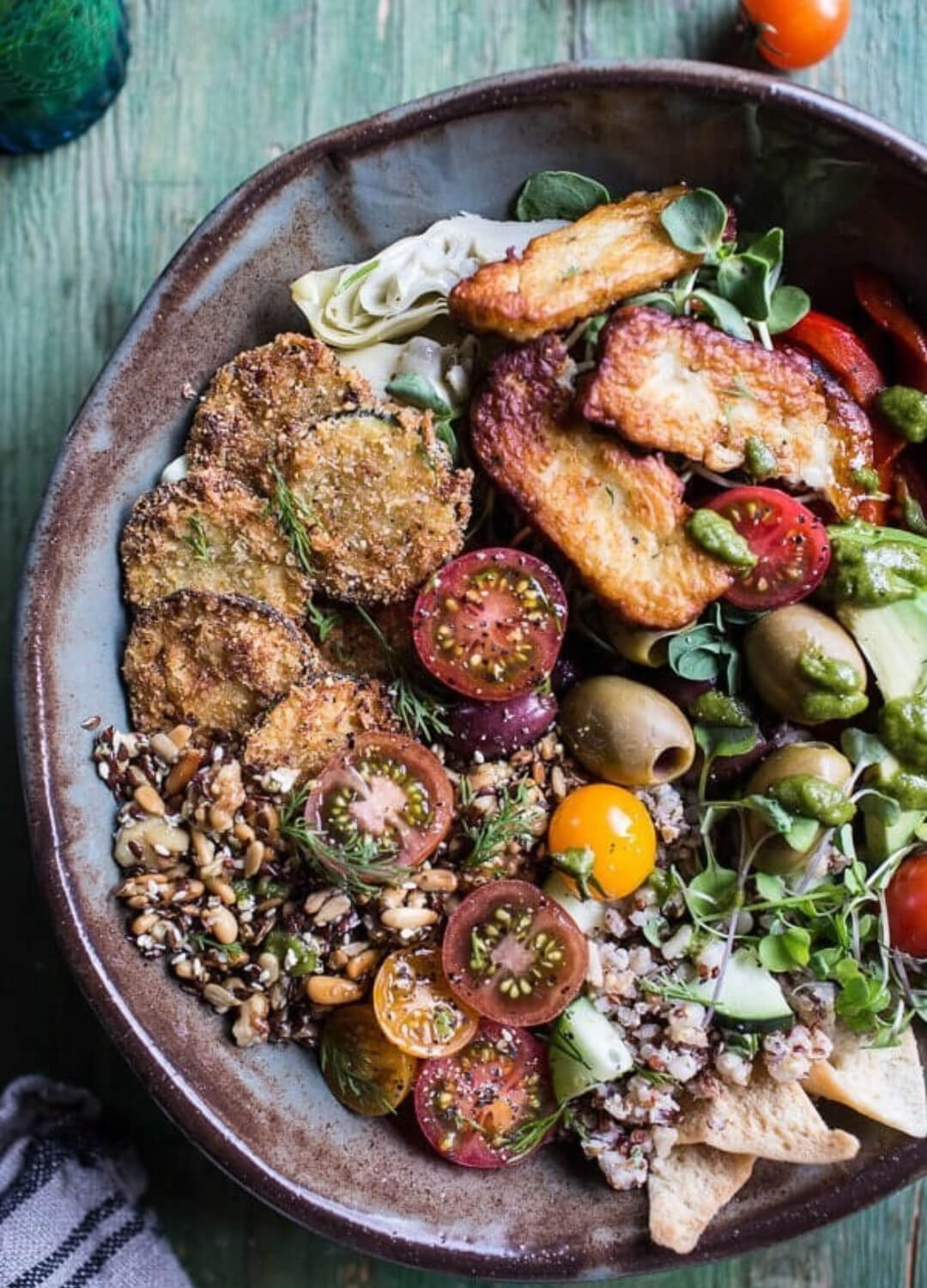 greek goddess grain bowl dinner recipes