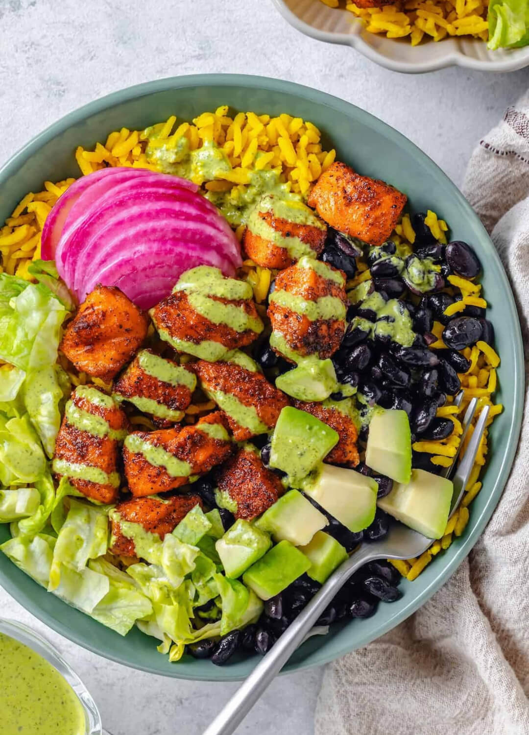salmon tacos bowl dinner recipes