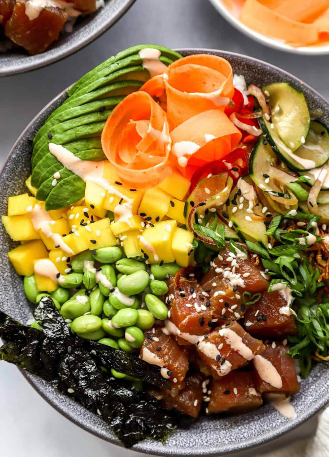 sushi poke bowl dinner recipes