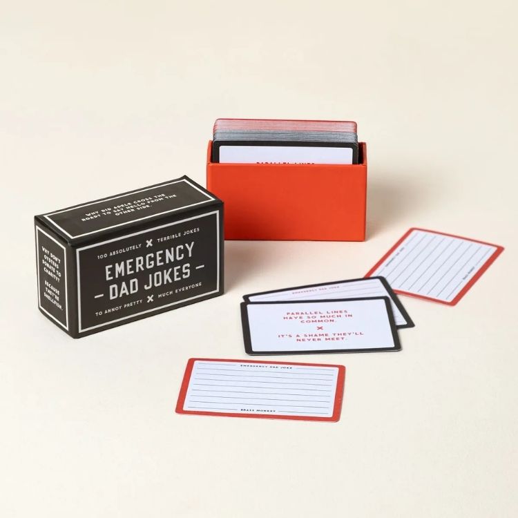 Emergency Dad Jokes Cards
