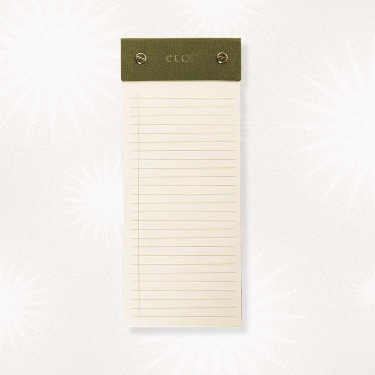 etc. Luxe Notepad