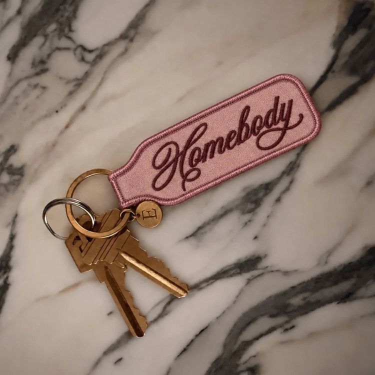 Homebody Keychain