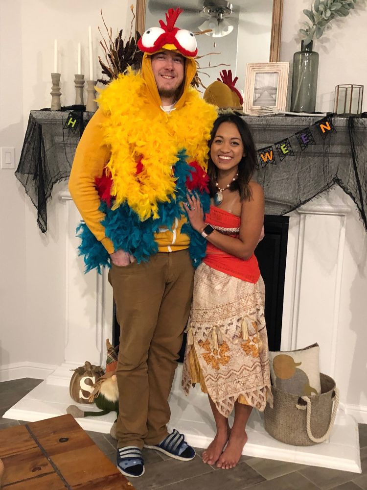 moana couples costume