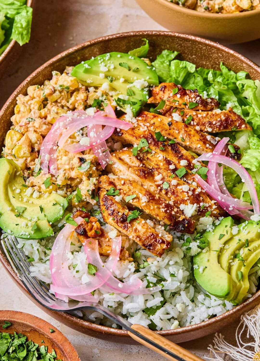 chicken and rice bowl lazy dinners