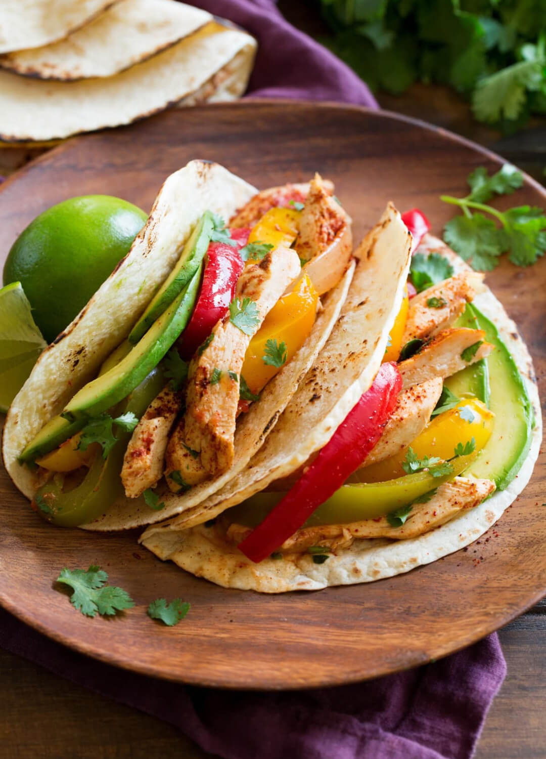 crockpot chicken fajitas lazy dinners