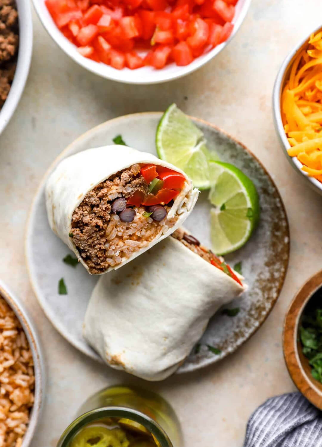 meal prep frozen burritos lazy dinners