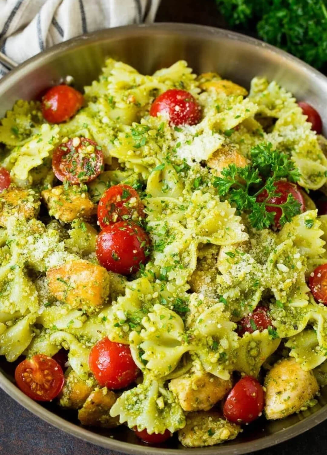 pesto pasta lazy dinners