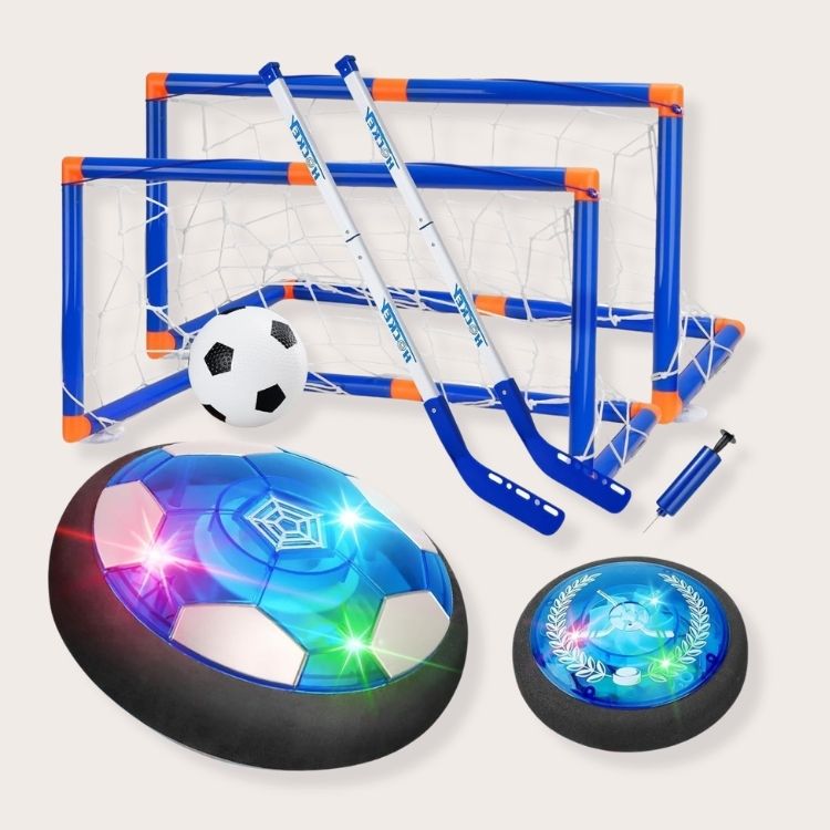 3-in-1 Hover Soccer Ball Hockey Sports Set 