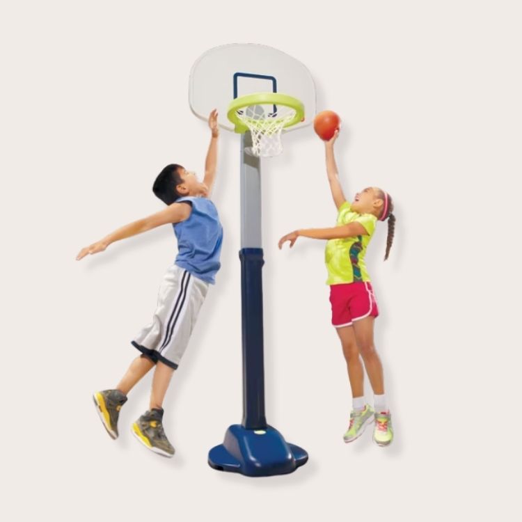 Adjustable Height Basketball Hoop