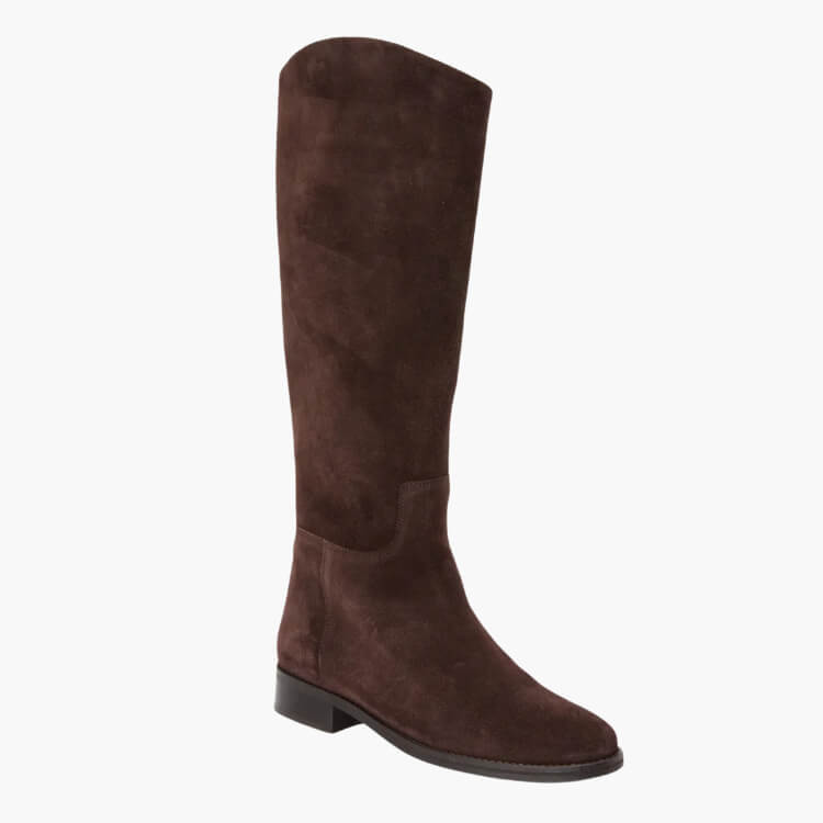 Chocolate Suede Ryder Boots