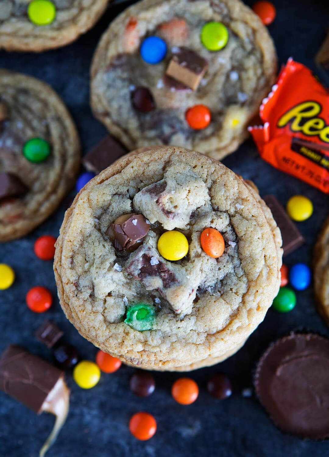 halloween candy cookies leftover halloween candy recipes