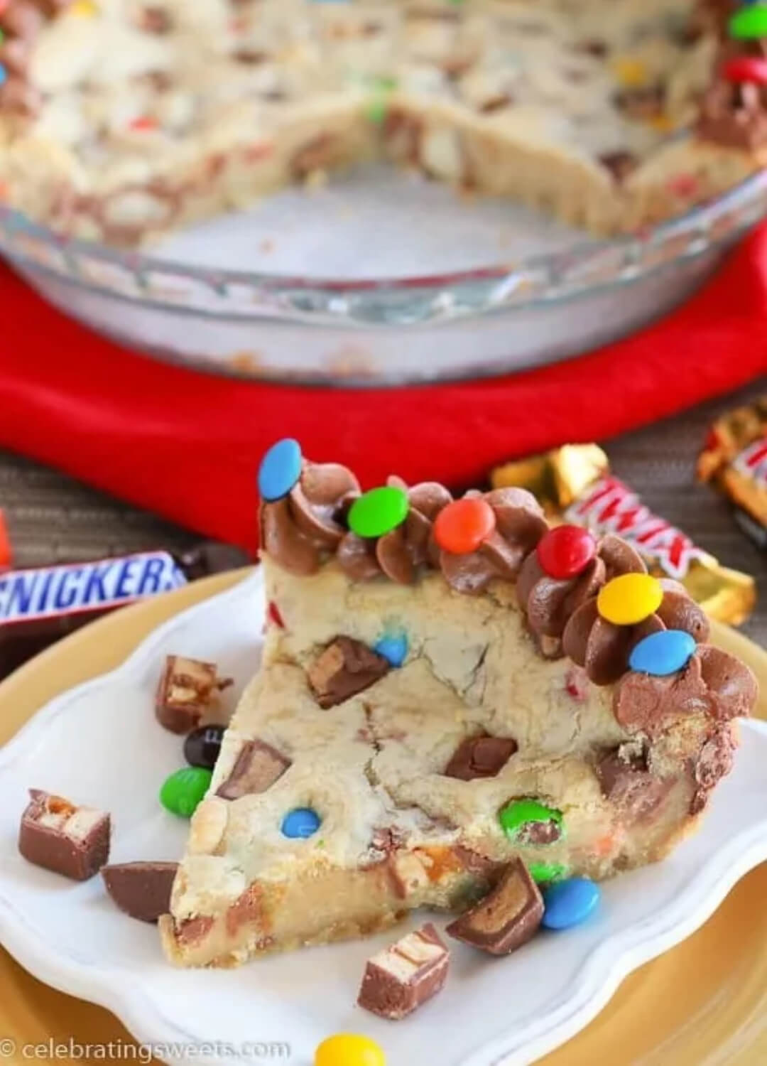 candy cookie pie leftover halloween candy recipes