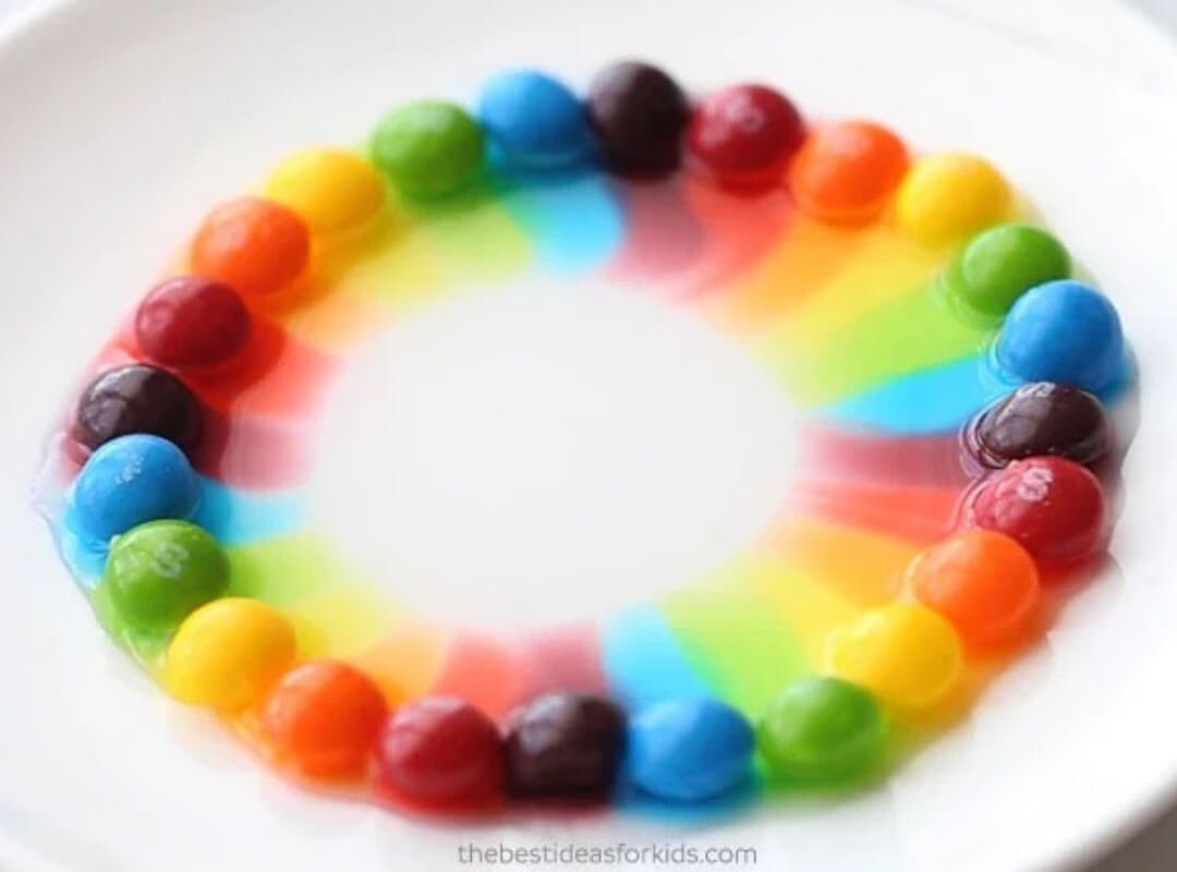 skittles experiment leftover halloween candy recipes